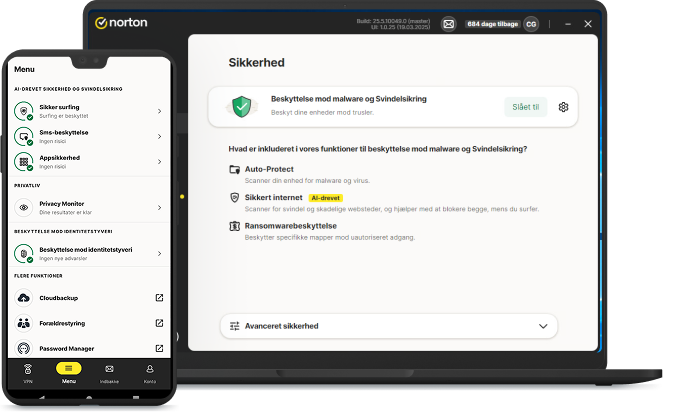 Avanceret beskyttelse
